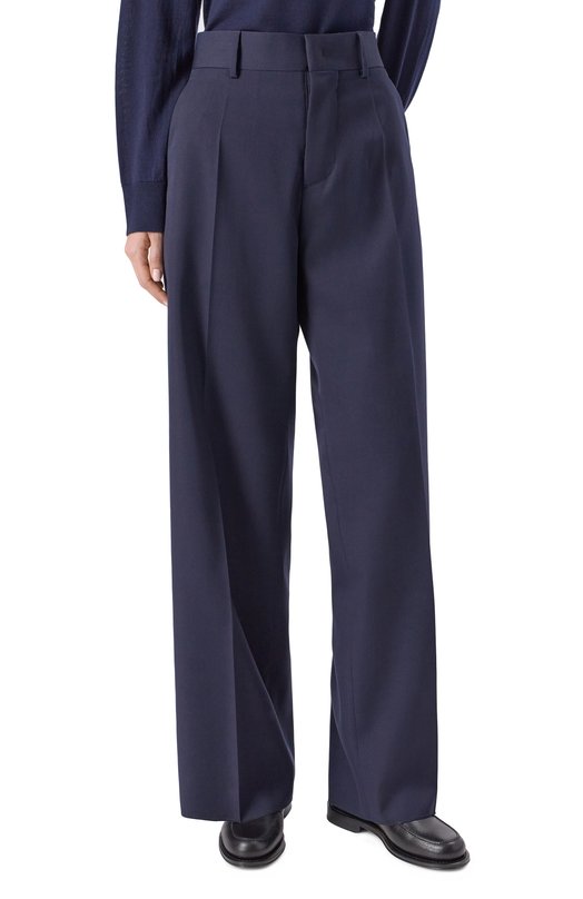 Шерстяные брюки Dsquared2 S75KB0519/S78136 Синий  S75KB0519/S78136 Фото 3