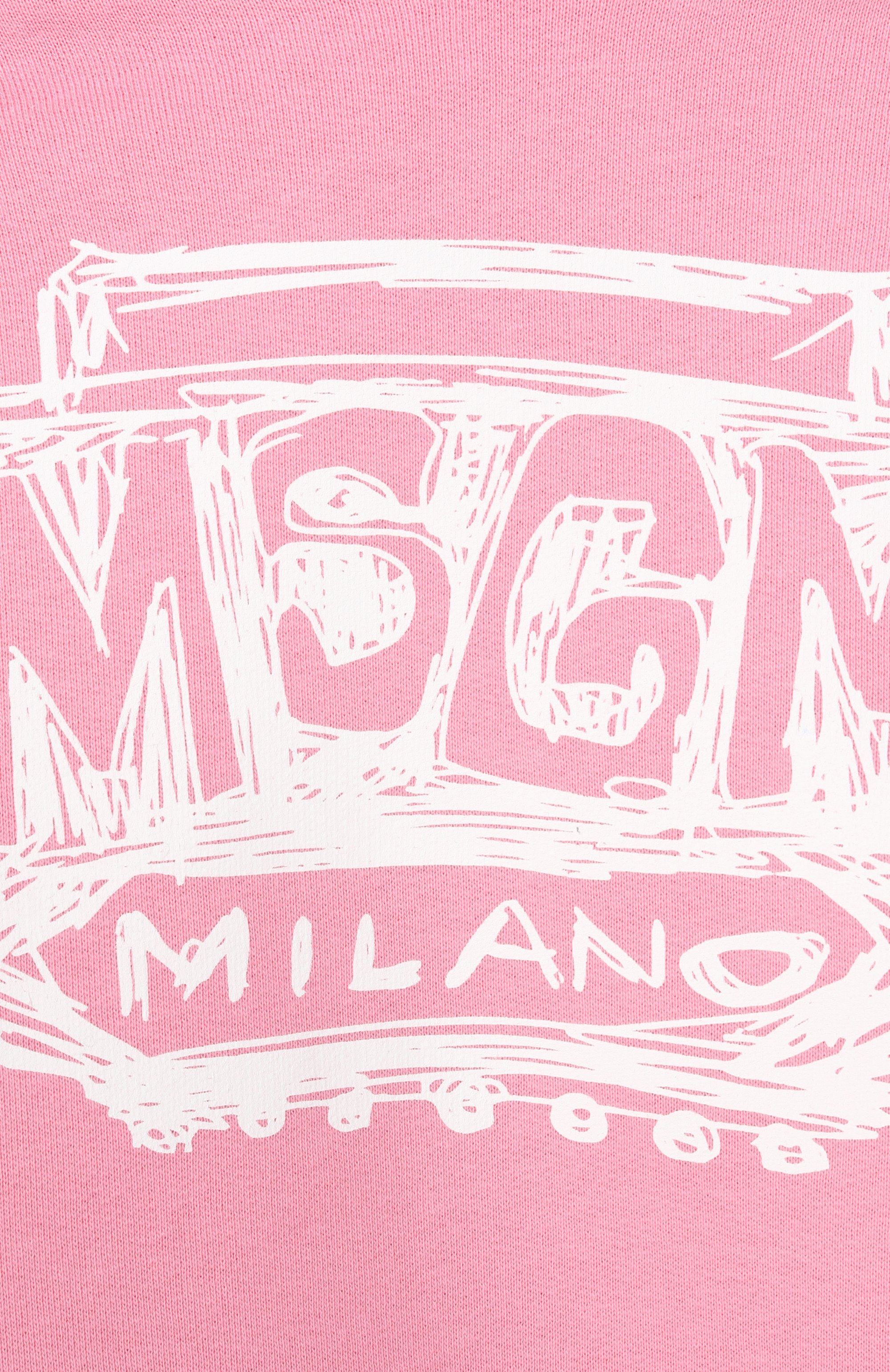 Хлопковое худи MSGM KIDS, арт. S6MSJUHS144, фото 3