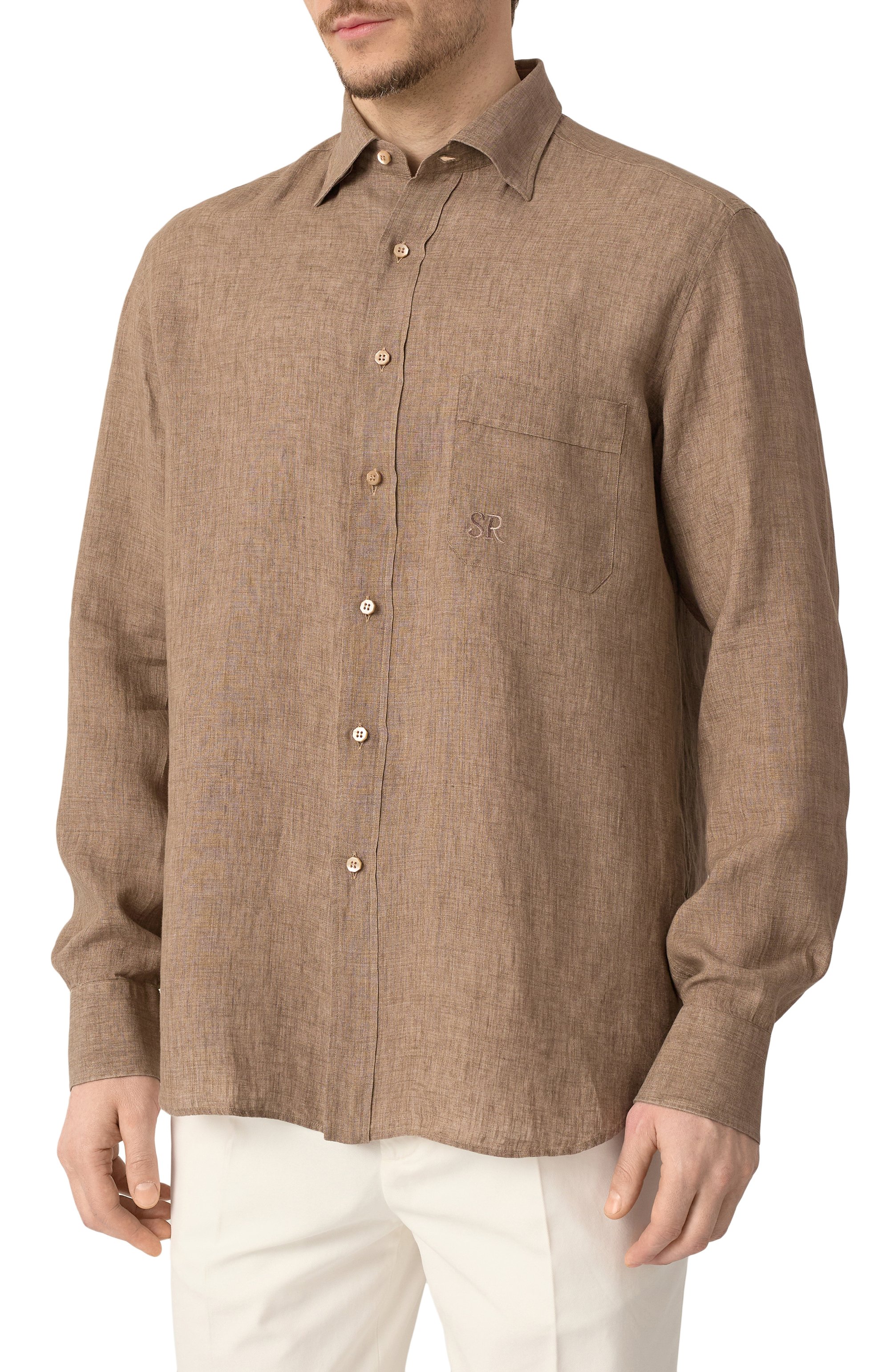 Льняная рубашка STEFANO RICCI, арт. MC007783/BX2922, фото 3