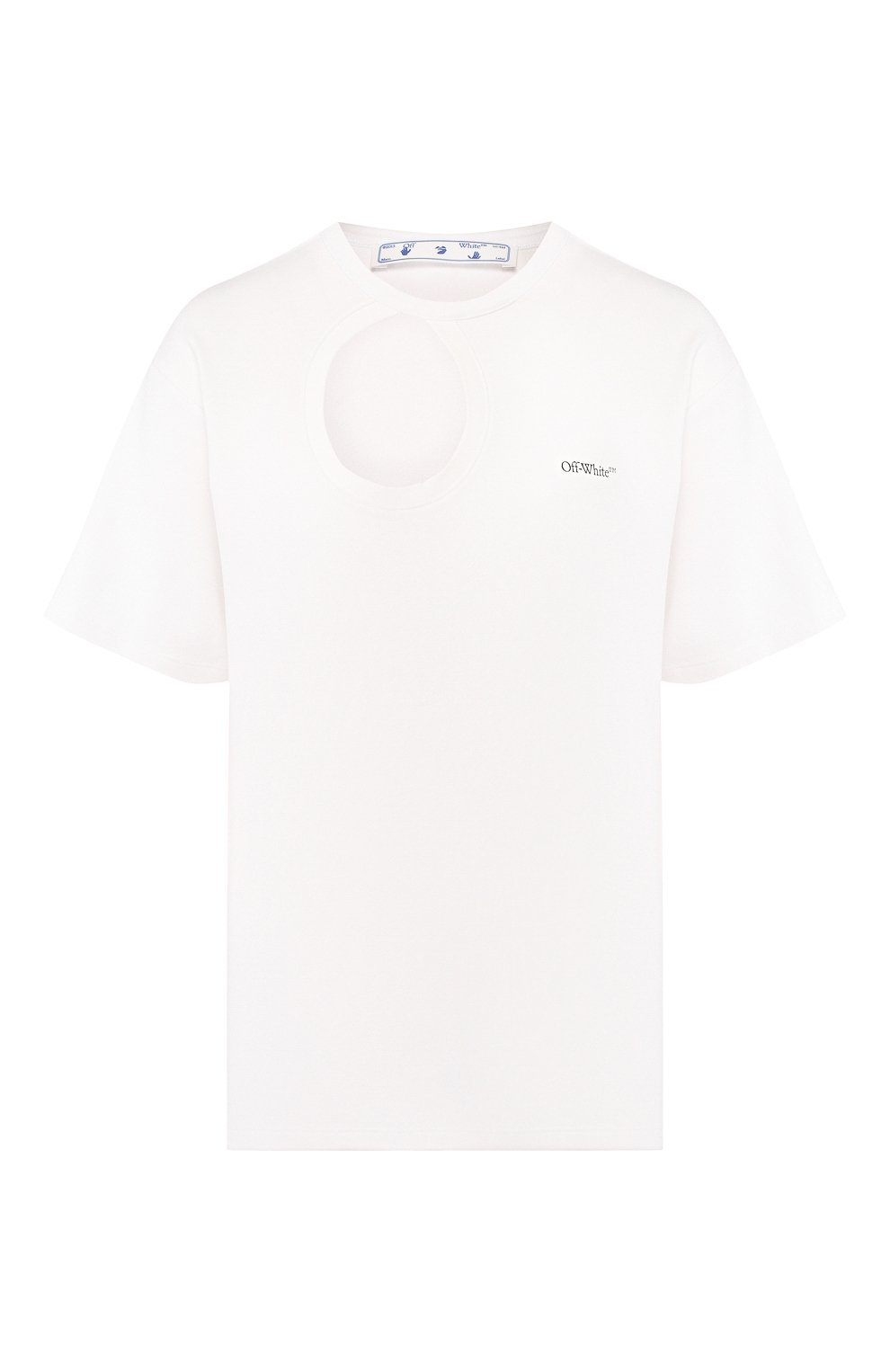 Хлопковая футболка OFF-WHITE, арт. 0WAA078S20JER0010145, фото 1