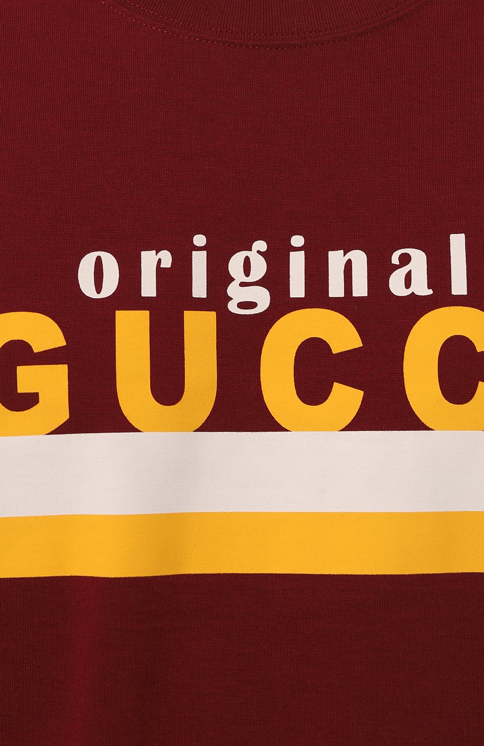 Хлопковая футболка GUCCI, арт. 616036 XJCOQ, фото 5