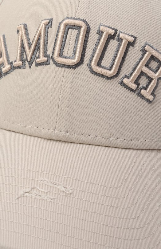 Хлопковая бейсболка Zadig&Voltaire x New Era Zadig and Voltaire 0WHT01148 Бежевый  0WHT01148 Фото 4