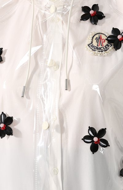 Плащ 4 moncler simone rocha MONCLER GENIUS прозрачного цвета по цене 112000 руб., арт. E1-09W-47001-55-68588, фото 5 Плащ 4 moncler simone rocha MONCLER GENIUS, арт. E1-09W-47001-55-68588, фото 5