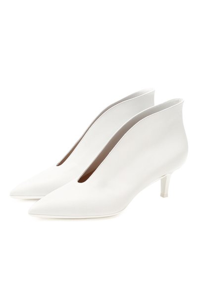 Кожаные ботильоны viera GIANVITO ROSSI, арт. G21626.55RIC.VITBIAN, фото 1