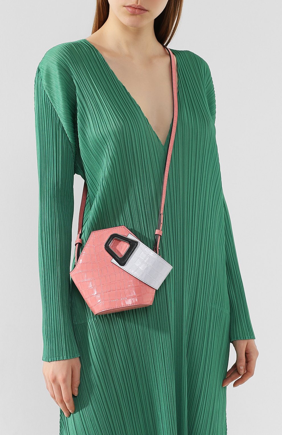 Сумка johnny extra small DANSE LENTE, арт. XS J0HNNY/WATERMEL0N/PALE BLUE, фото 5