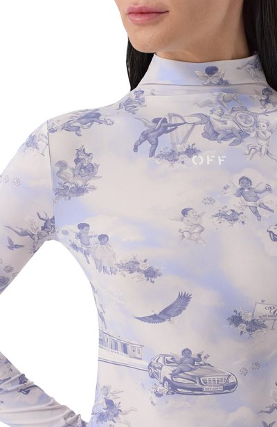 Платье OFF-WHITE, арт. 0WDB540S25JER002, фото 5