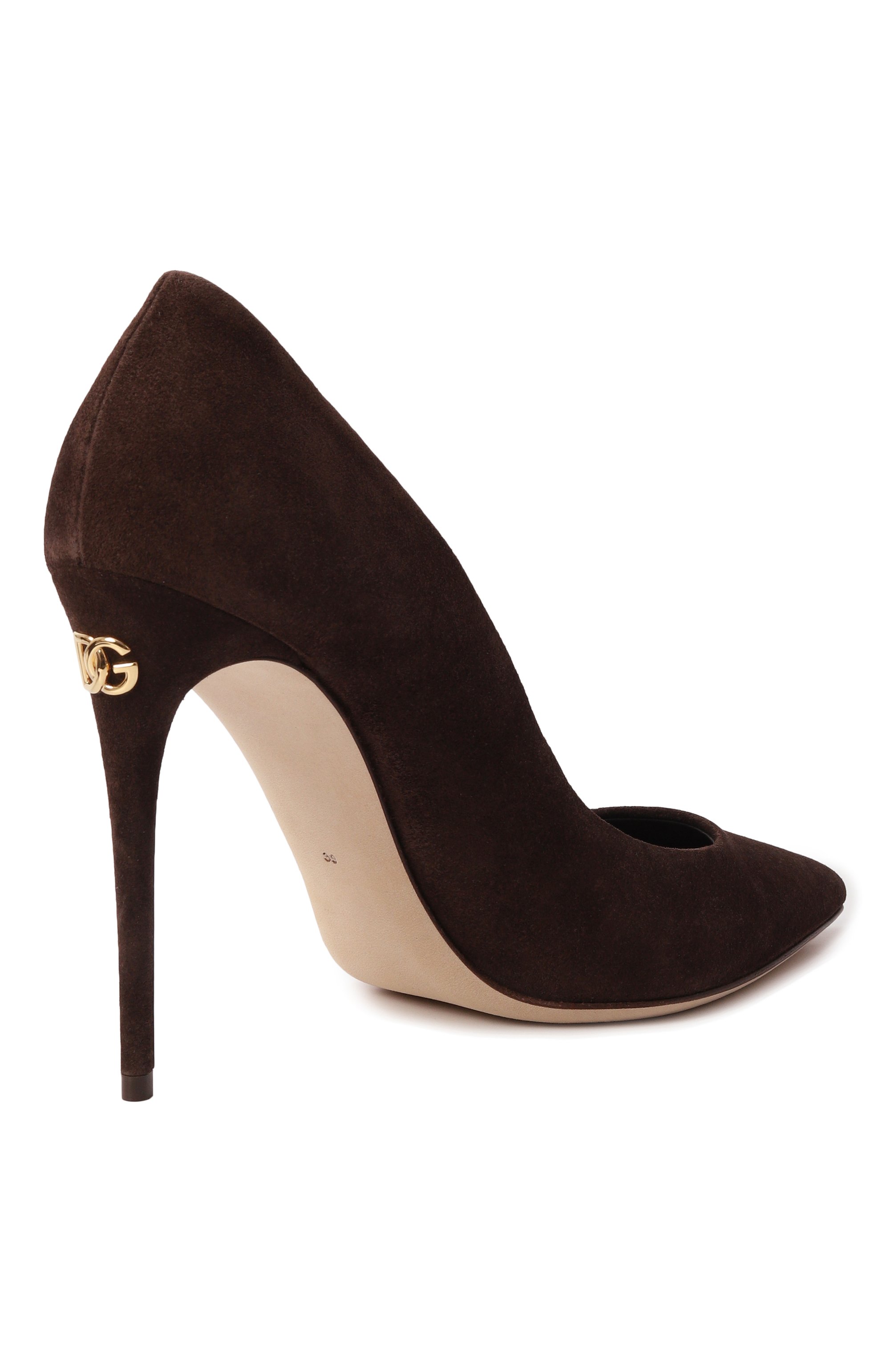 Замшевые туфли cardinale 90 DOLCE & GABBANA, арт. CD1840/B7260, фото 5