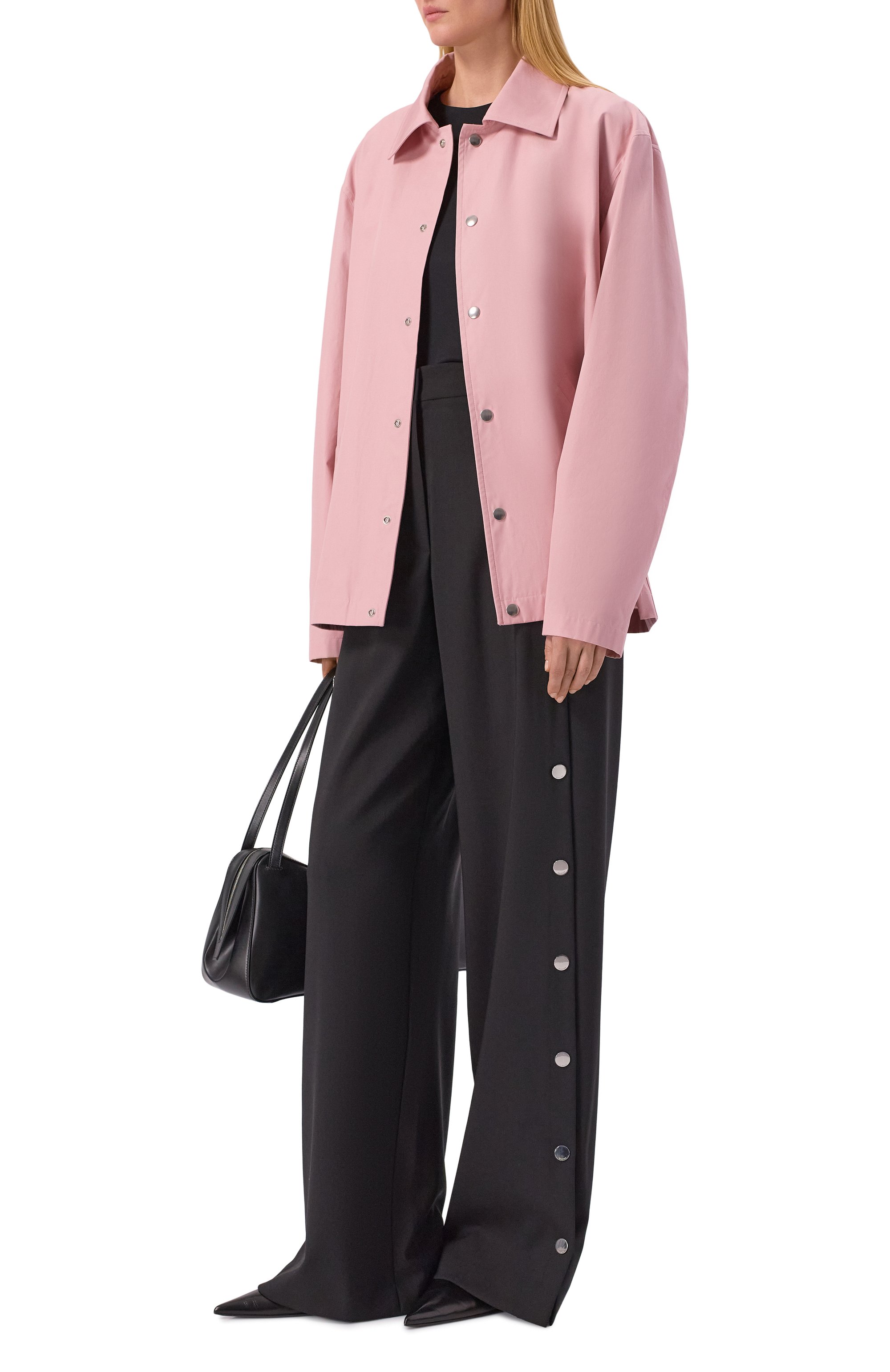 Хлопковая куртка JIL SANDER розового цвета по цене 212500 руб., арт. J53BN0004/J45306, фото 2 Хлопковая куртка JIL SANDER, арт. J53BN0004/J45306, фото 2