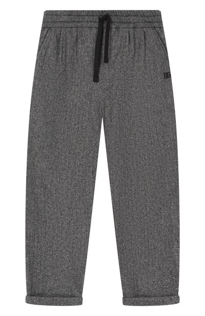 Шерстяные брюки DOLCE & GABBANA, арт. L45P05/FCMDE/8-12+