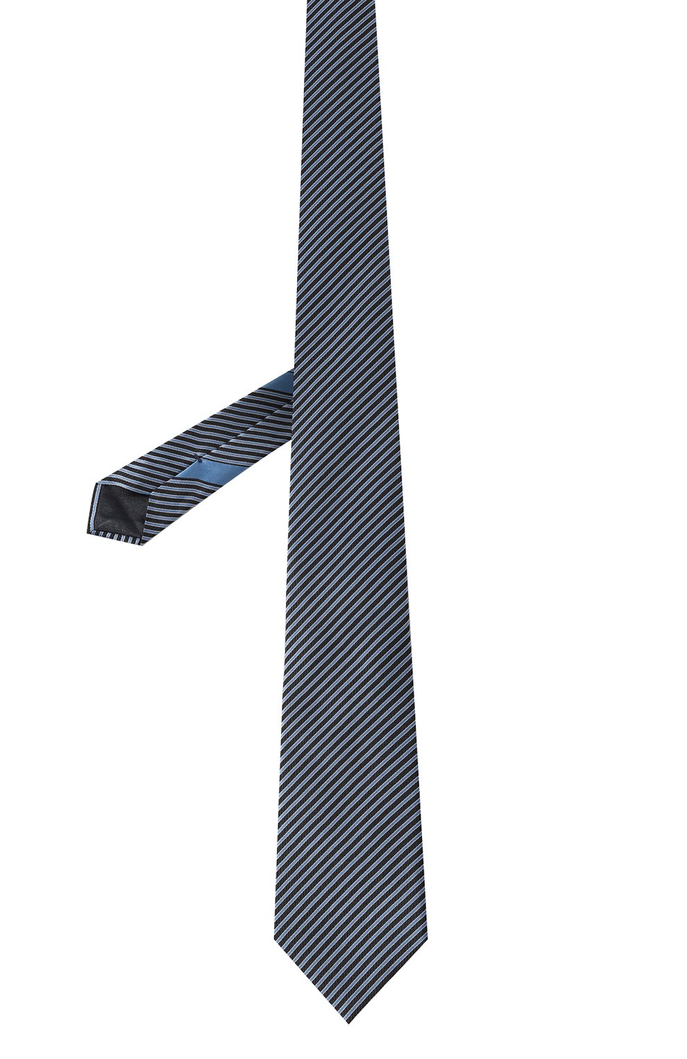 Шелковый галстук GIORGIO ARMANI синего цвета по цене 21500 руб., арт. 360054/3R906, фото 3 Шелковый галстук GIORGIO ARMANI, арт. 360054/3R906, фото 3