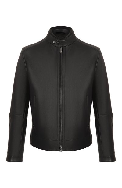 Мужская кожаная куртка BOSS, арт. 50532475