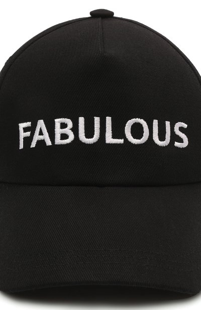 Хлопковая бейсболка SEVEN LAB, арт. CAP-F black, фото 4