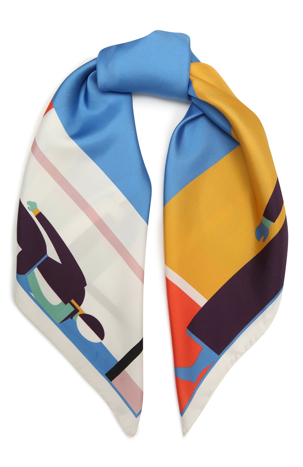 Шелковый платок woman with a rake RADICAL CHIC, арт. 550712.07.02, фото 1