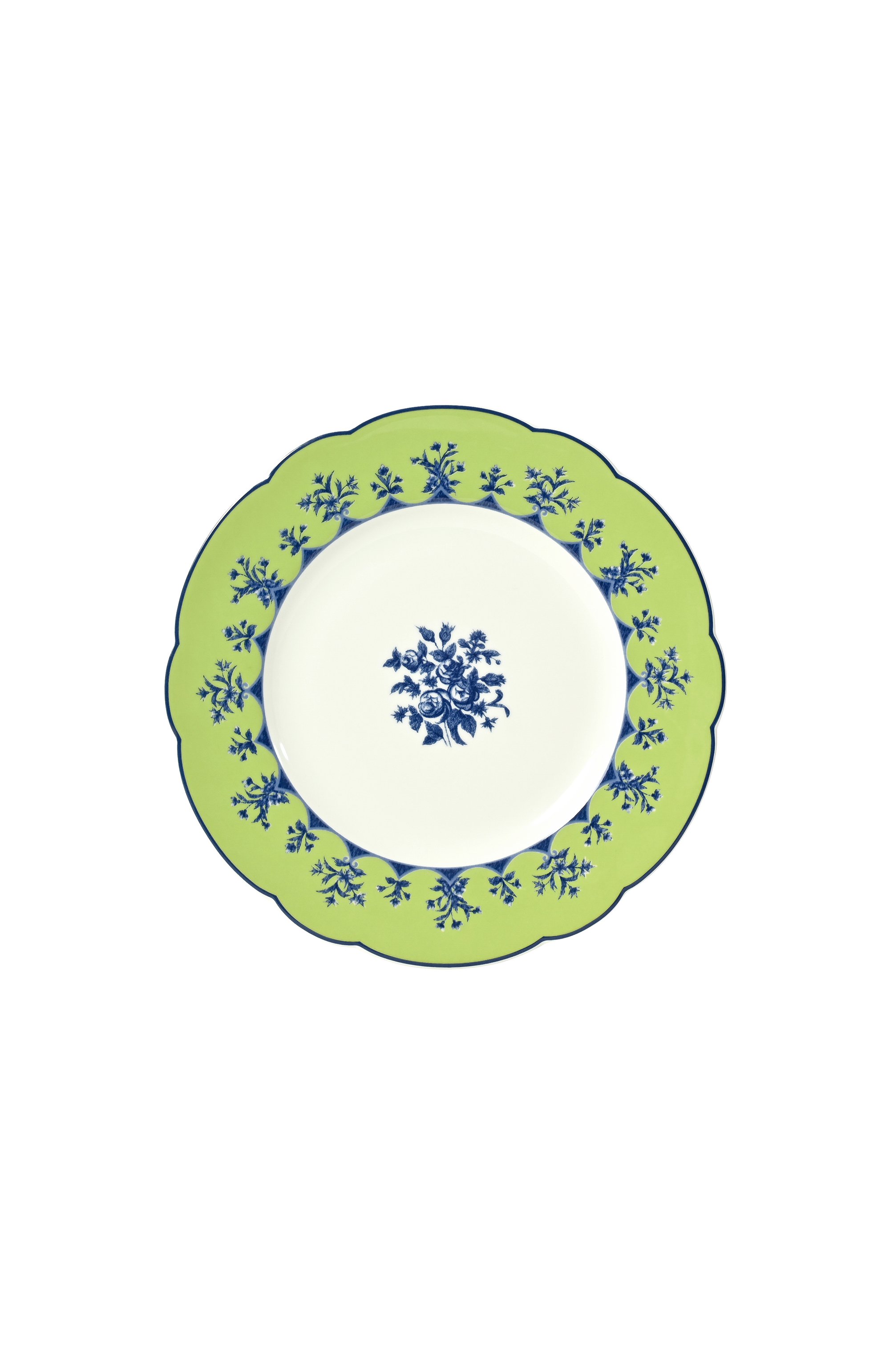 Тарелка салатная chateaubriand green BERNARDAUD зеленого цвета по цене 9950 руб., арт. 2617/17, фото 1 Тарелка салатная chateaubriand green BERNARDAUD, арт. 2617/17, фото 1