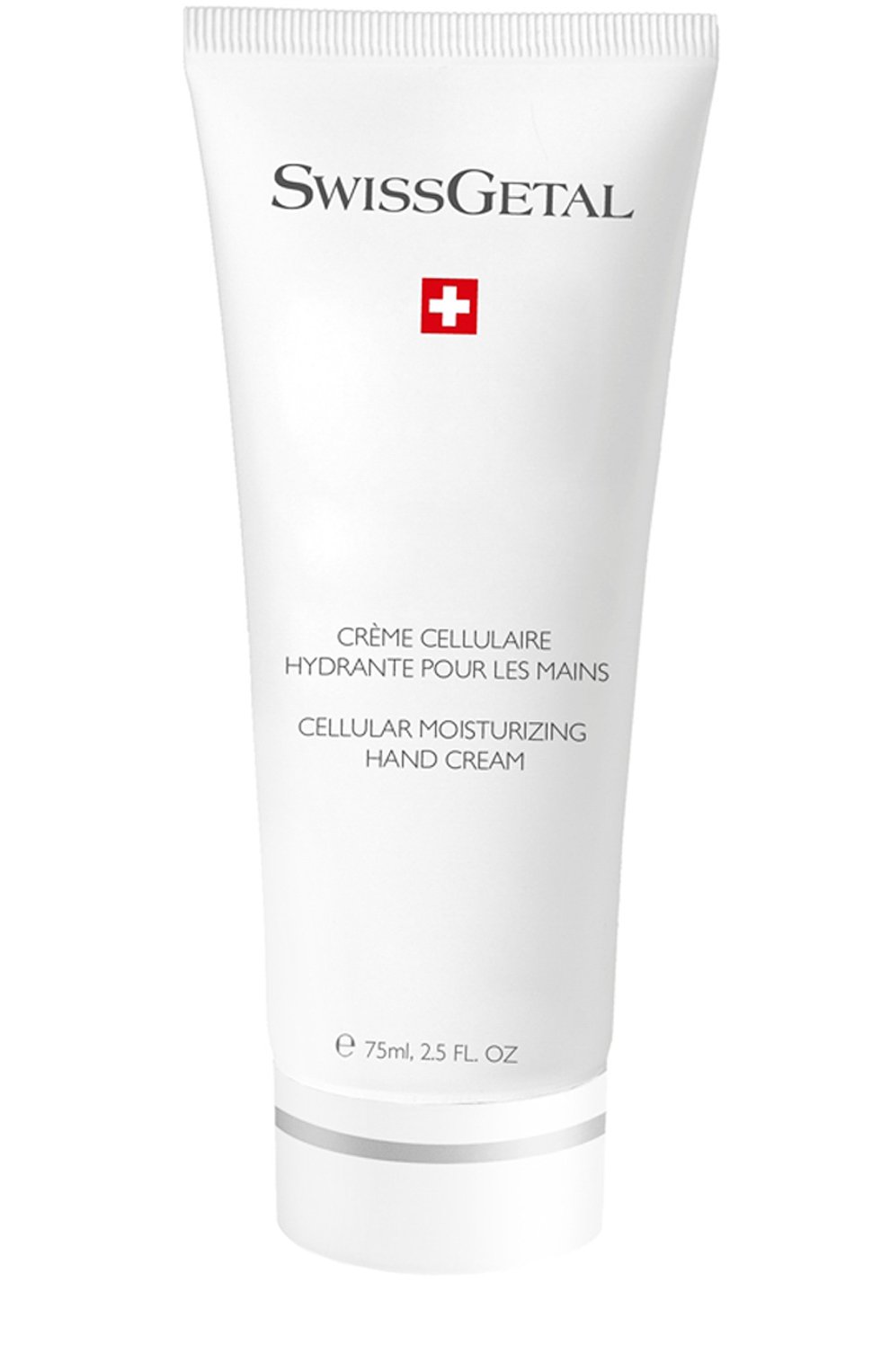 Клеточный увлажняющий крем для рук (75ml) SWISSGETAL бесцветного цвета по цене 14800 руб., арт. 6101, фото 1 Клеточный увлажняющий крем для рук (75ml) SWISSGETAL, арт. 6101, фото 1