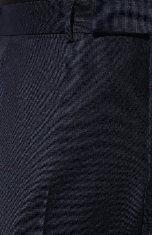 Шерстяные брюки Zegna 726F10A7/75TB12 Синий  726F10A7/75TB12 Фото 5