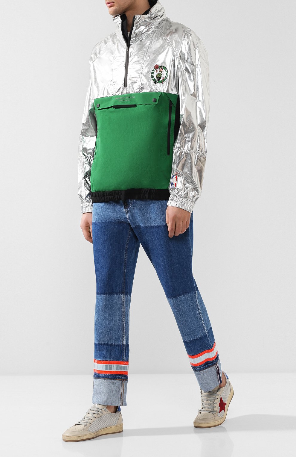 Комбинированные кеды ball star GOLDEN GOOSE DELUXE BRAND, арт. G34MS592.T2, фото 2