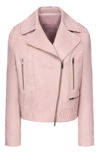 Женская куртка из кожи питона MVST, арт. M26.CSW.L401-3G/YLN006