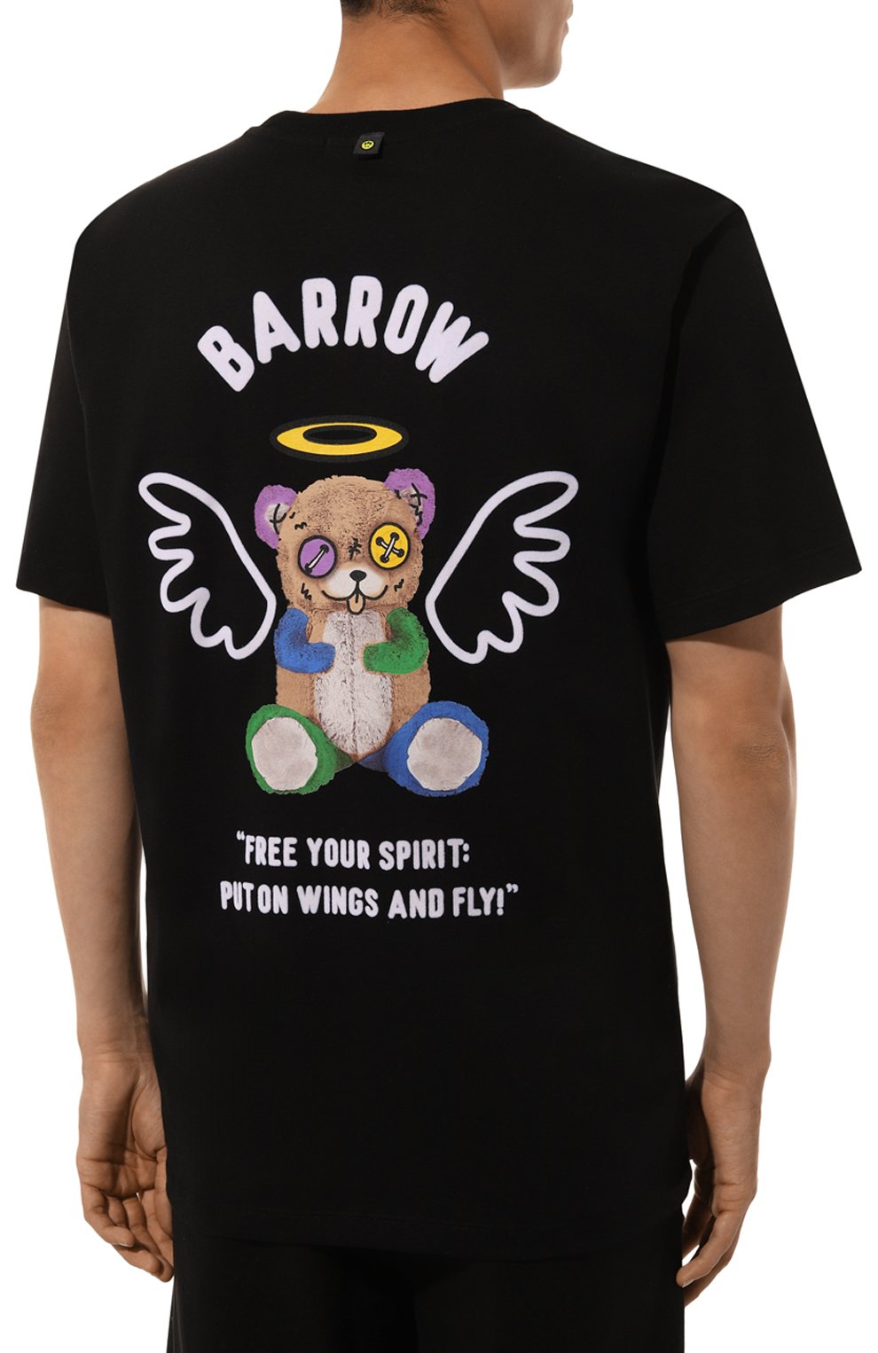 Хлопковая футболка BARROW, арт. F4BWMATH077, фото 4
