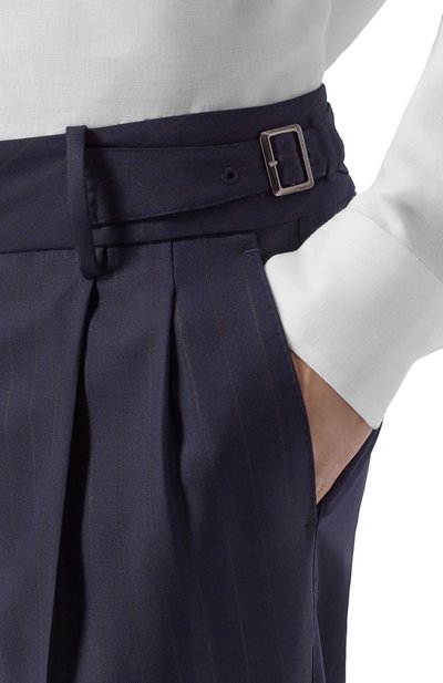 Шерстяные брюки DOLCE & GABBANA, арт. GP19ZT/FR227, фото 5