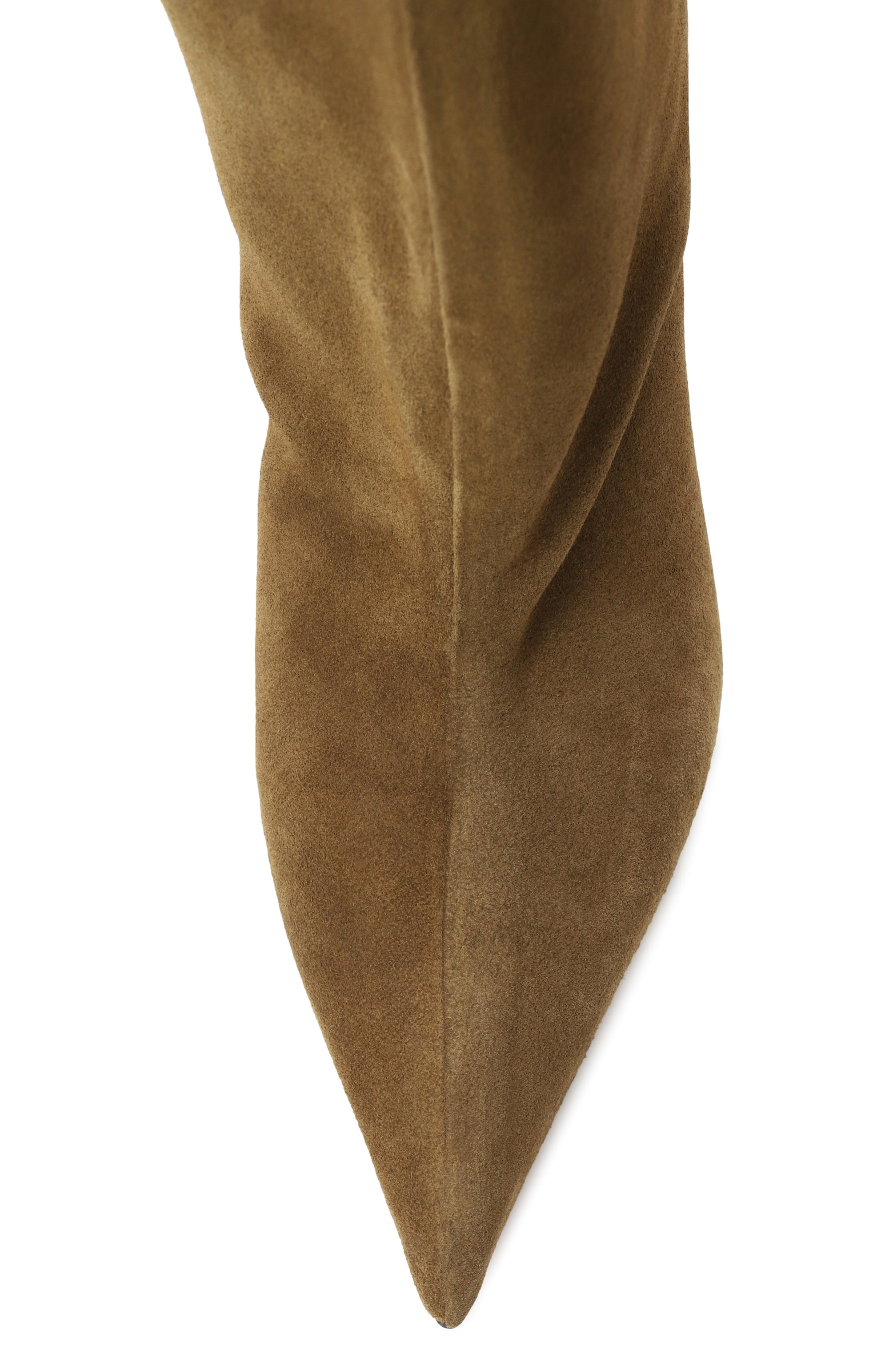 Замшевые сапоги lea 65 THE ATTICO хаки цвета по цене 131000 руб., арт. 251WSH00879/LBT007AA, фото 6 Замшевые сапоги lea 65 THE ATTICO, арт. 251WSH00879/LBT007AA, фото 6