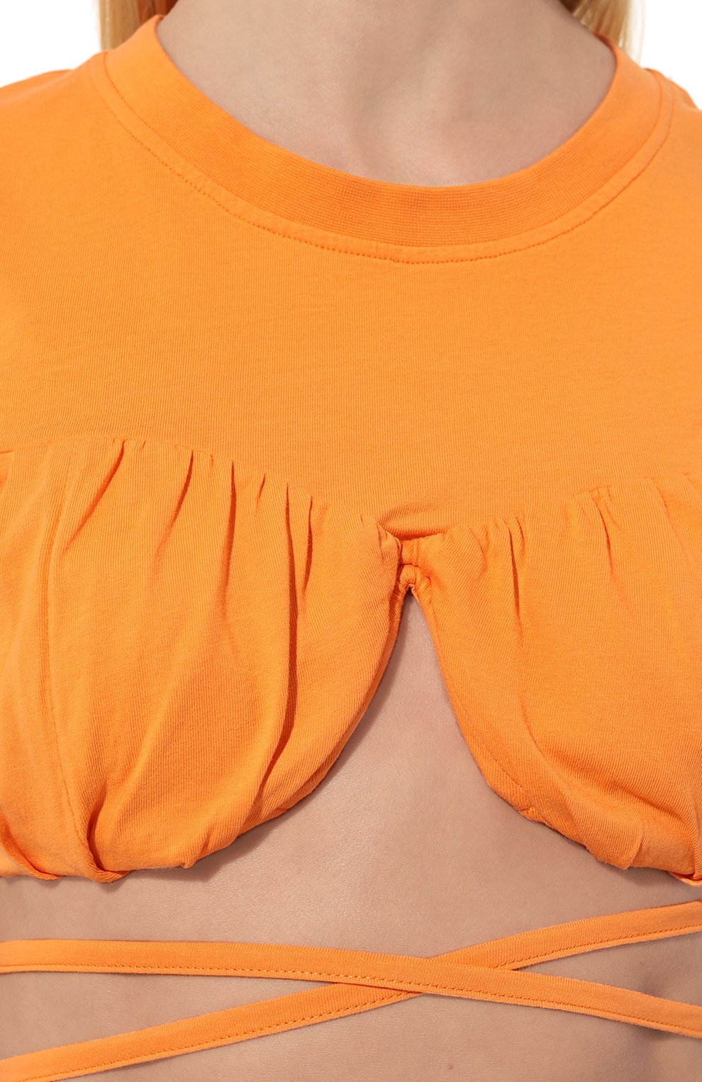 Хлопковый топ JACQUEMUS, арт. 211JS001-2160, фото 5