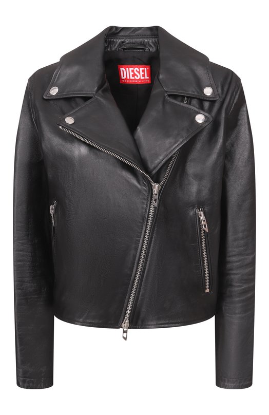 Кожаная куртка Diesel A21902/0CECH Чёрный A21902/0CECH