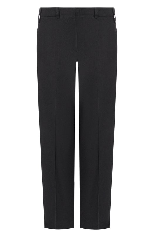 Льняные брюки Kiton UPKN088K0708H Чёрный UPKN088K0708H
