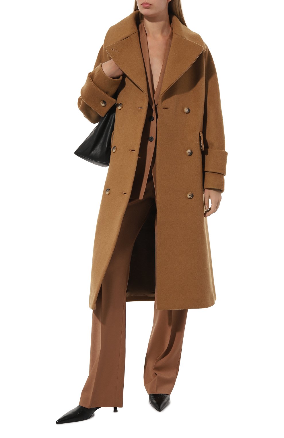 Шерстяное пальто LUDA NIKISHINA, арт. CT/MAXIM/AW23/mustard, фото 2