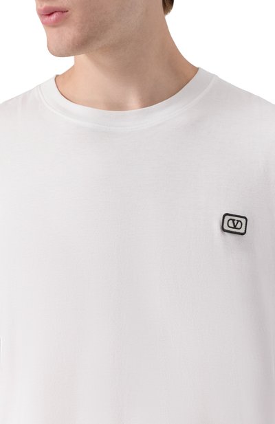 Хлопковая футболка VALENTINO, арт. 7V3MG10V/AQ8, фото 5