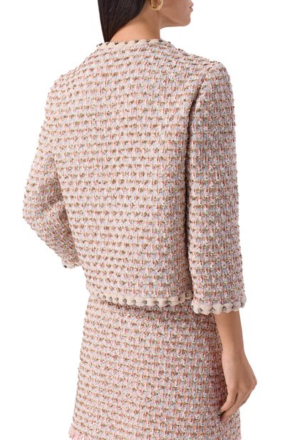 Твидовый жакет VALENTINO, арт. 7B3CE3YI/9E5, фото 4