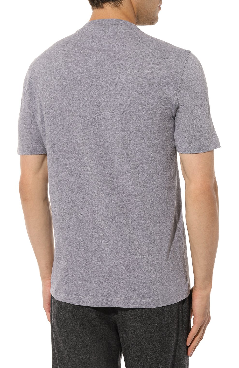 Хлопковая футболка BRUNELLO CUCINELLI, арт. M0T717197, фото 4