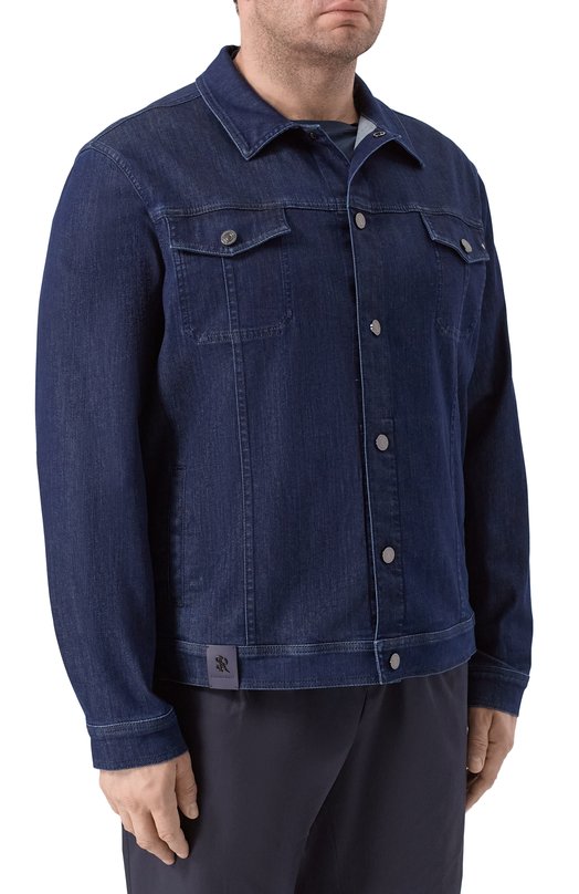 Джинсовая куртка Stefano Ricci MFJ6201310/TR138L Синий  MFJ6201310/TR138L Фото 3