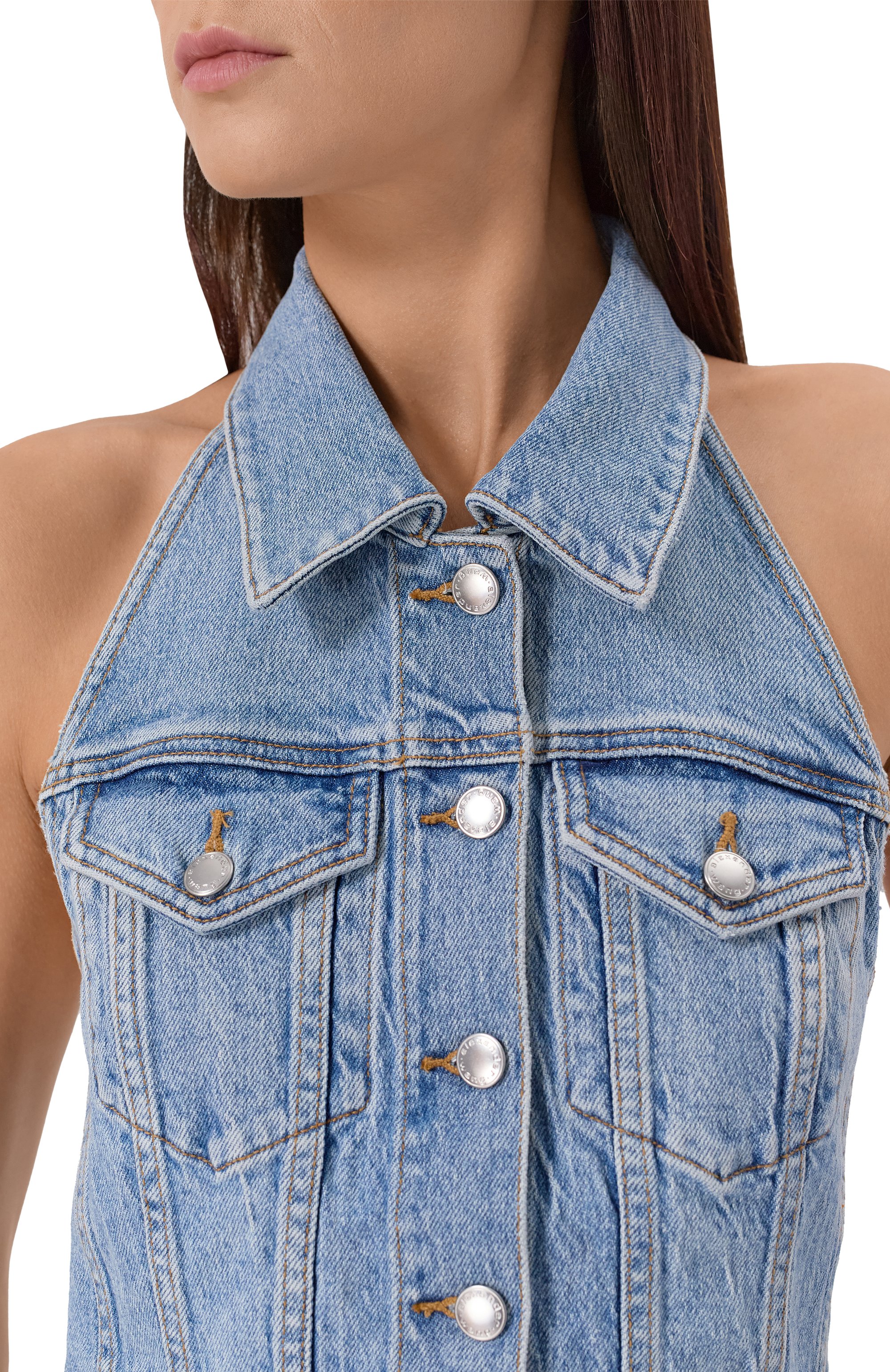 Джинсовый топ ALEXANDER WANG, арт. 4DC3251877, фото 5