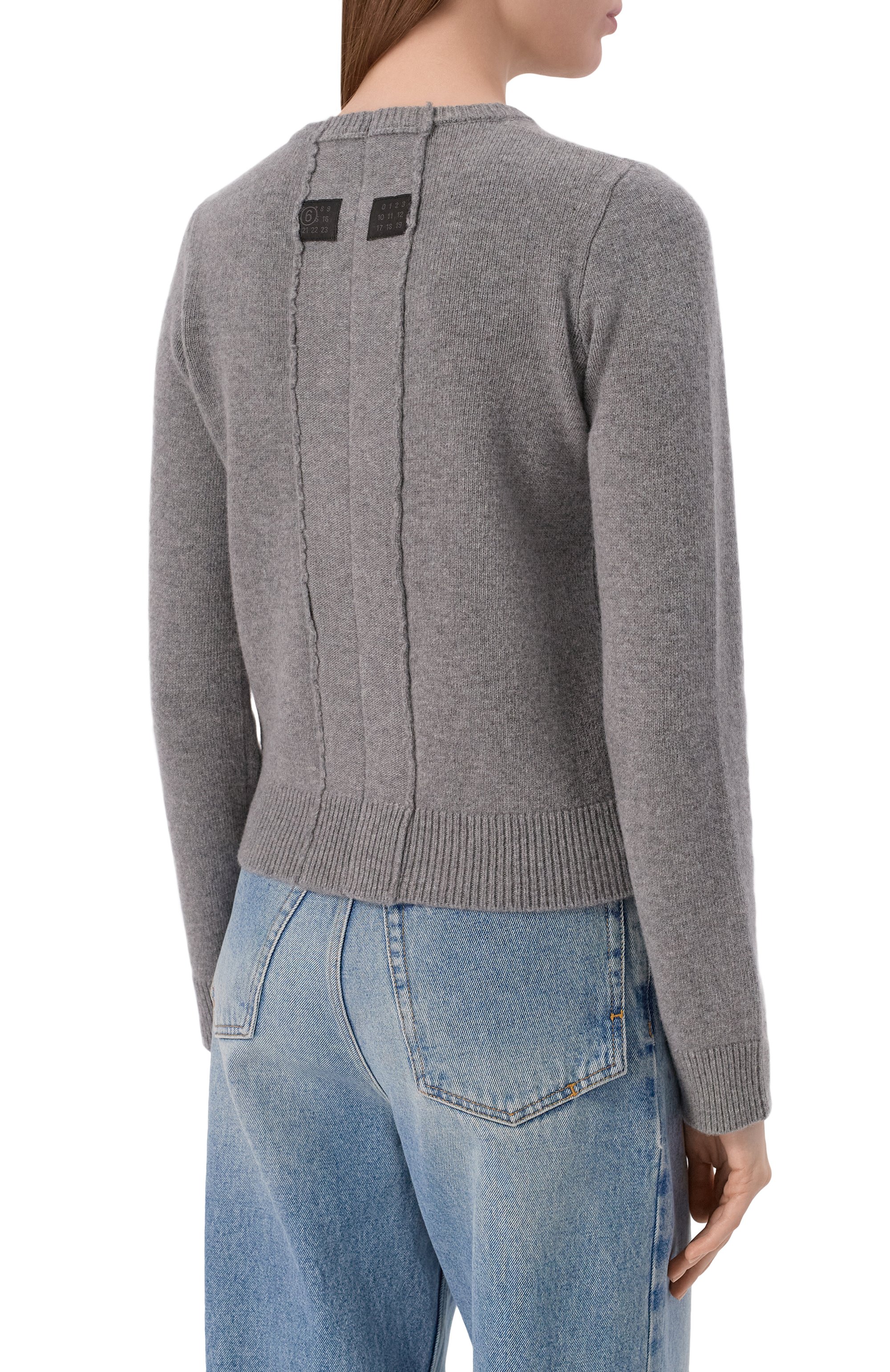 Шерстяной кардиган MM6, арт. S62HP0036/M13187, фото 4