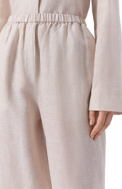 Льняные брюки 12 STOREEZ, арт. 137460, фото 5