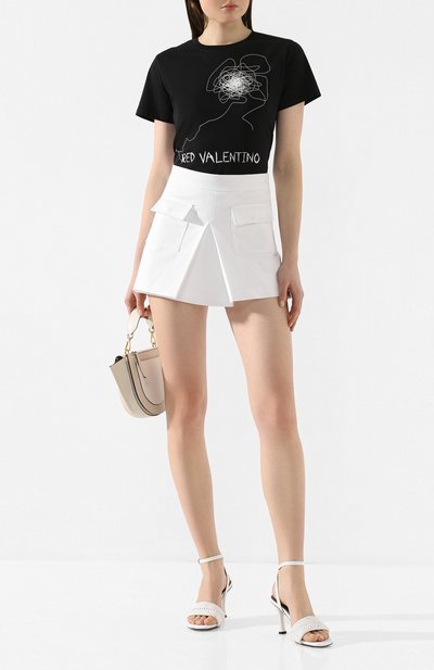 Хлопковые шорты REDVALENTINO, арт. TR0RFC70/4YK, фото 2