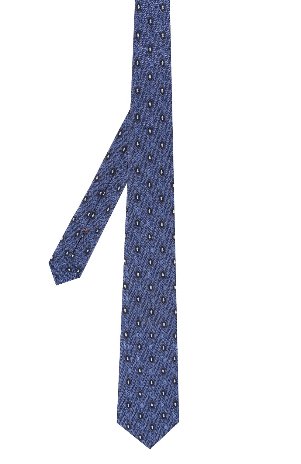 Шелковый галстук ZEGNA синего цвета по цене 31650 руб., арт. Z5B00/15C, фото 2 Шелковый галстук ZEGNA, арт. Z5B00/15C, фото 2