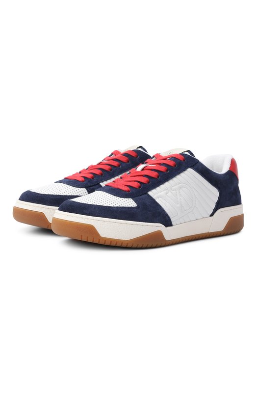 Кожаные кеды Sparry Valentino 8Y0S0M78/ZZM Разноцветный 8Y0S0M78/ZZM