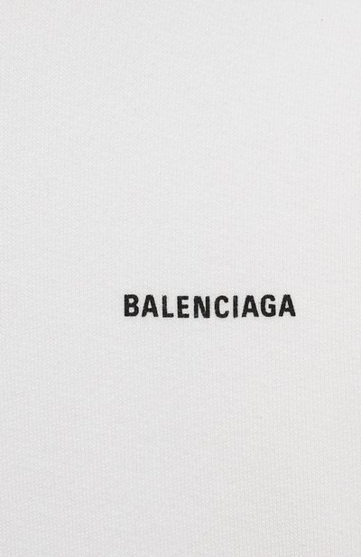 Хлопковое худи BALENCIAGA, арт. 682145/TLV84, фото 3