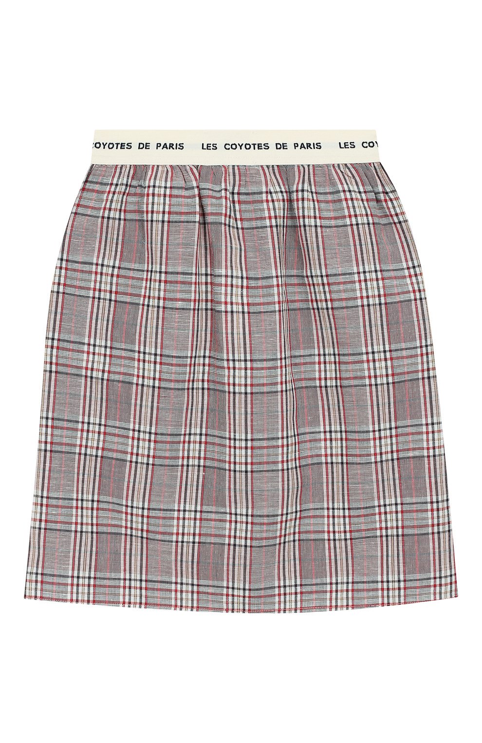 Юбка из хлопка и льна LES COYOTES DE PARIS, арт. 107-32-058, фото 2