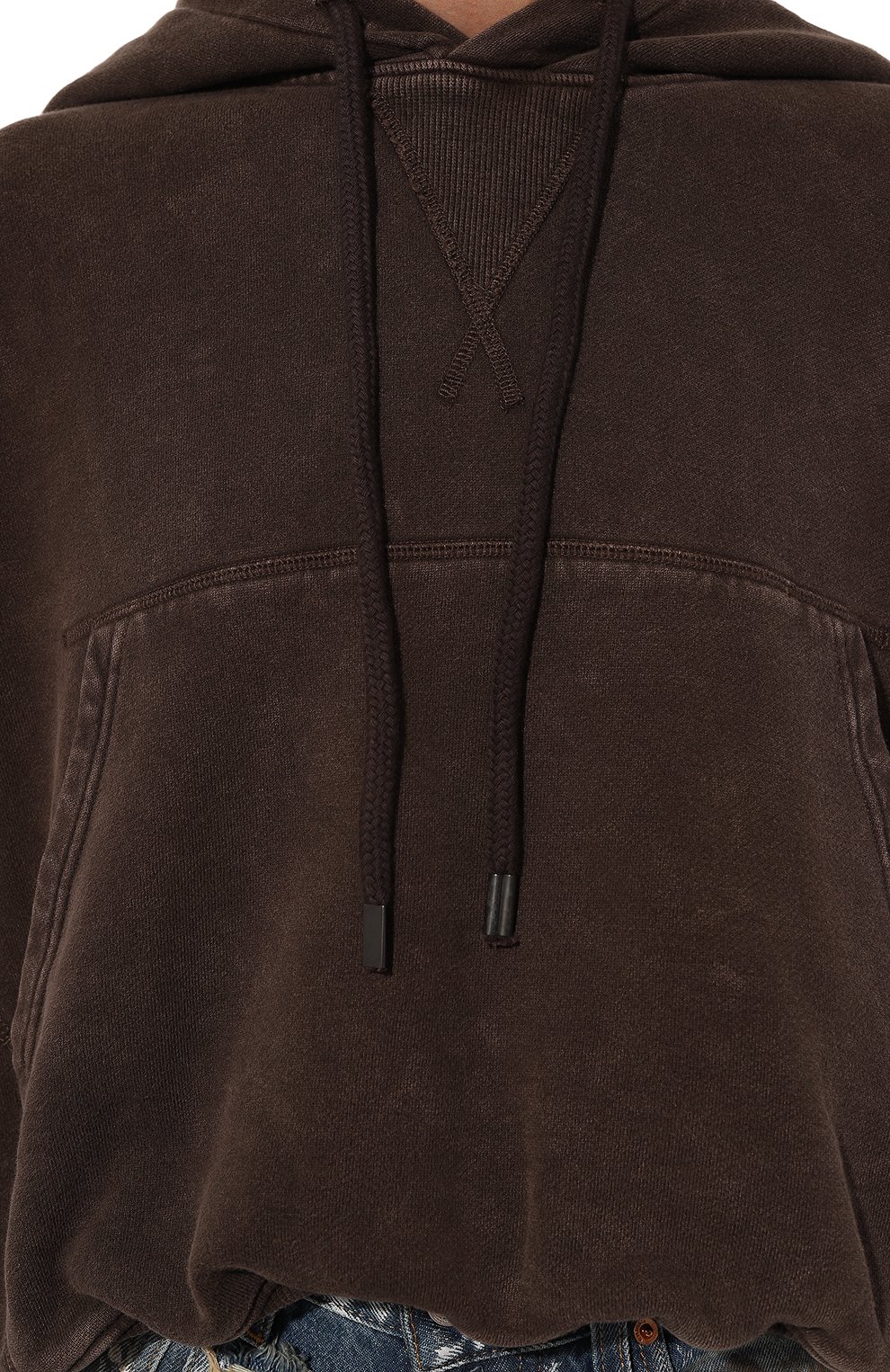 Хлопковое худи R13, арт. R13WK215-001AX, фото 5