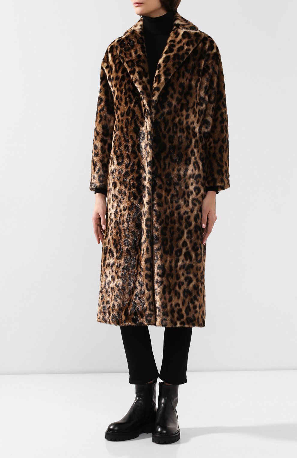 Пальто из экомеха REDVALENTINO, арт. SR0CAA90/4L0, фото 3