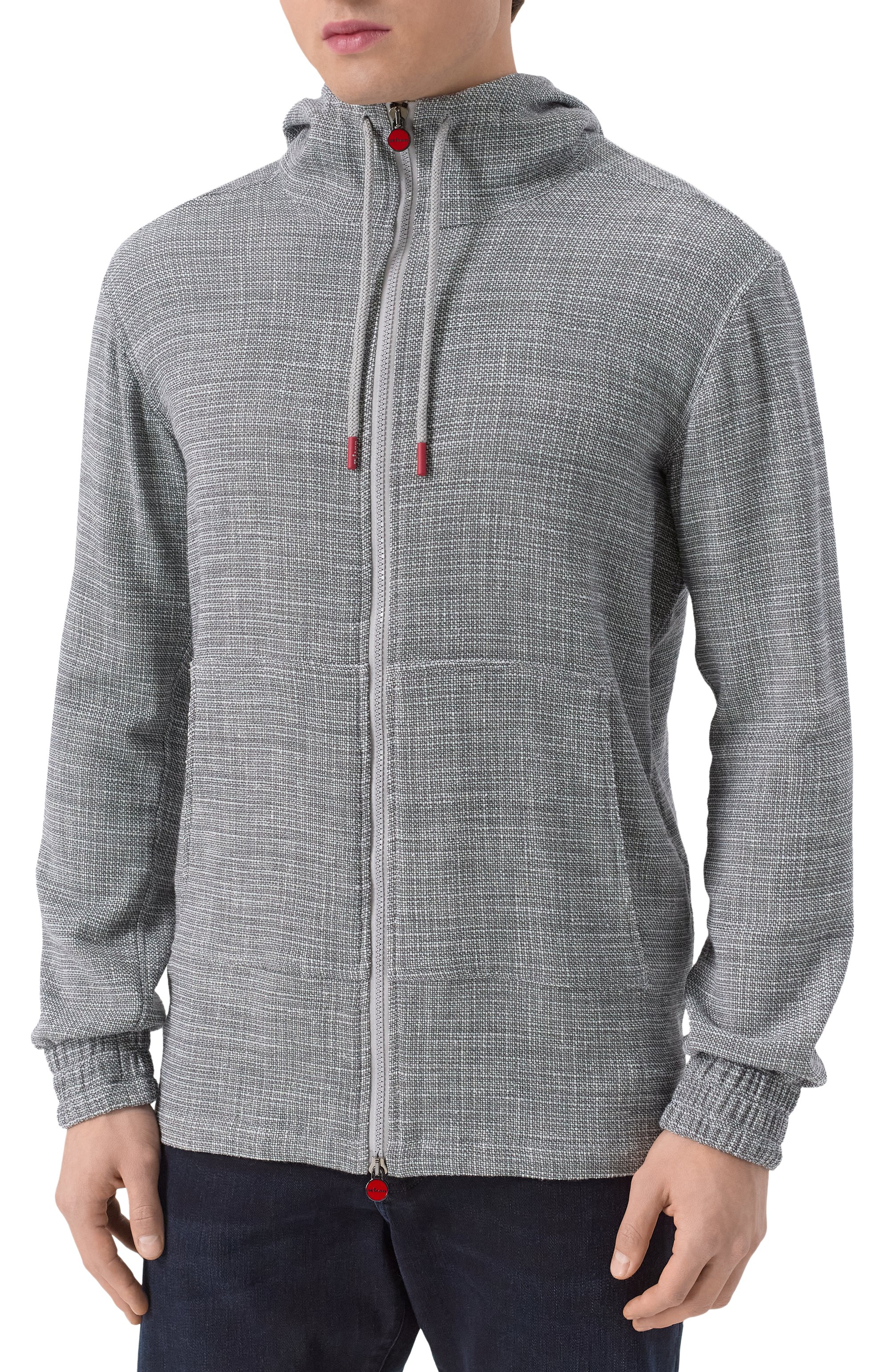 Толстовка из шерсти и шелка KITON, арт. UMC010K0617E05, фото 3