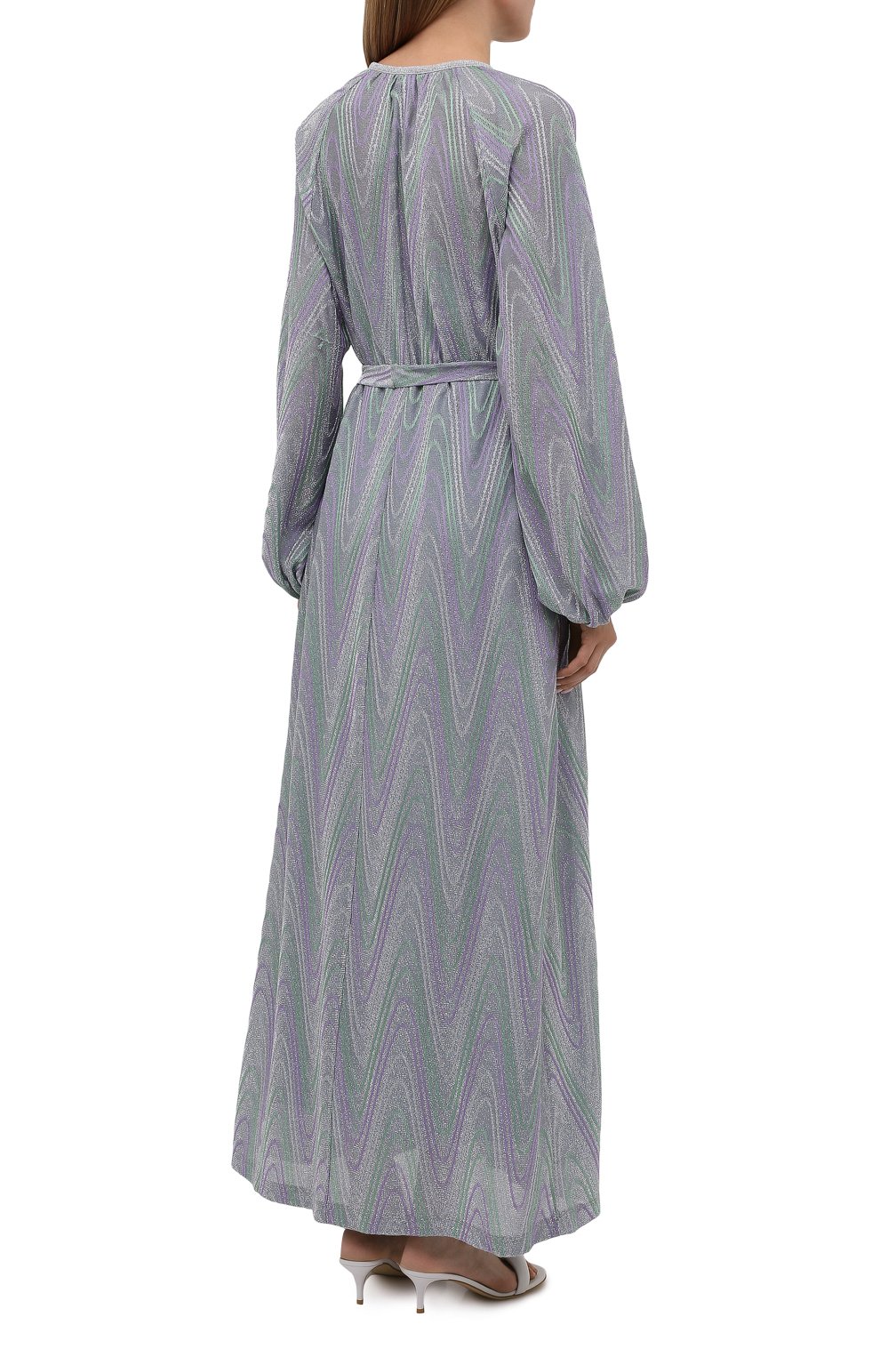 Платье из хлопка и вискозы M MISSONI, арт. 2DG00557/2J0051, фото 4