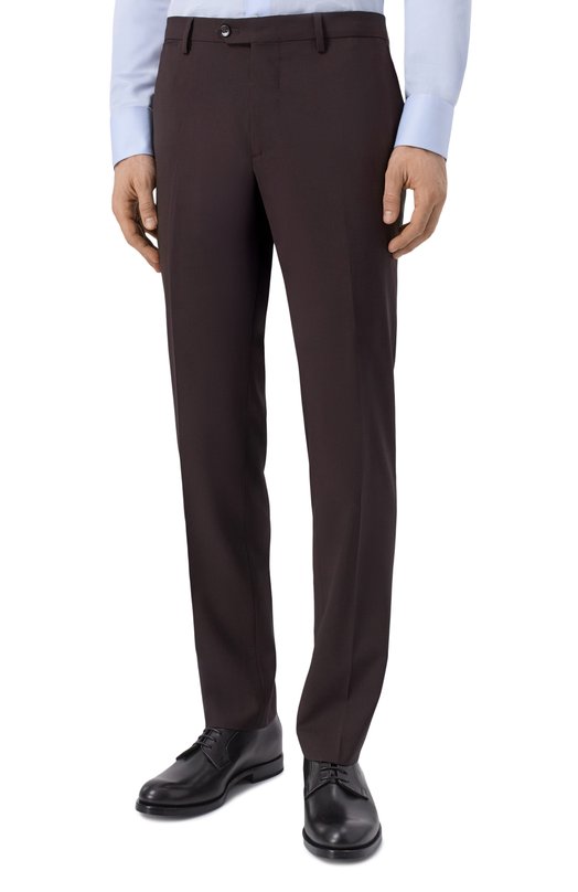Шерстяные брюки Berwich SC/1/FA1755X Коричневый  SC/1/FA1755X Фото 3