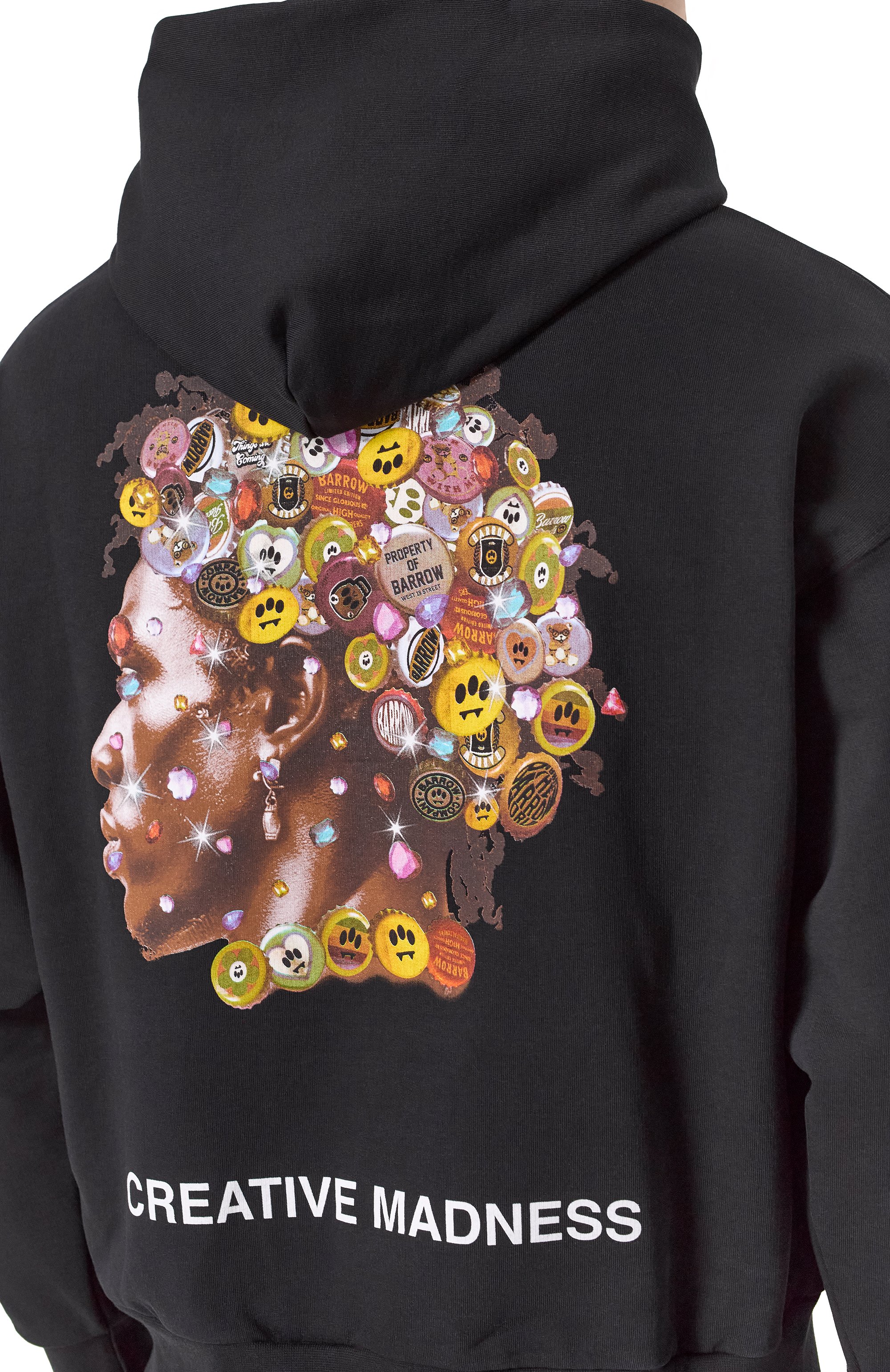 Хлопковое худи BARROW, арт. S5BWMAHS158, фото 5