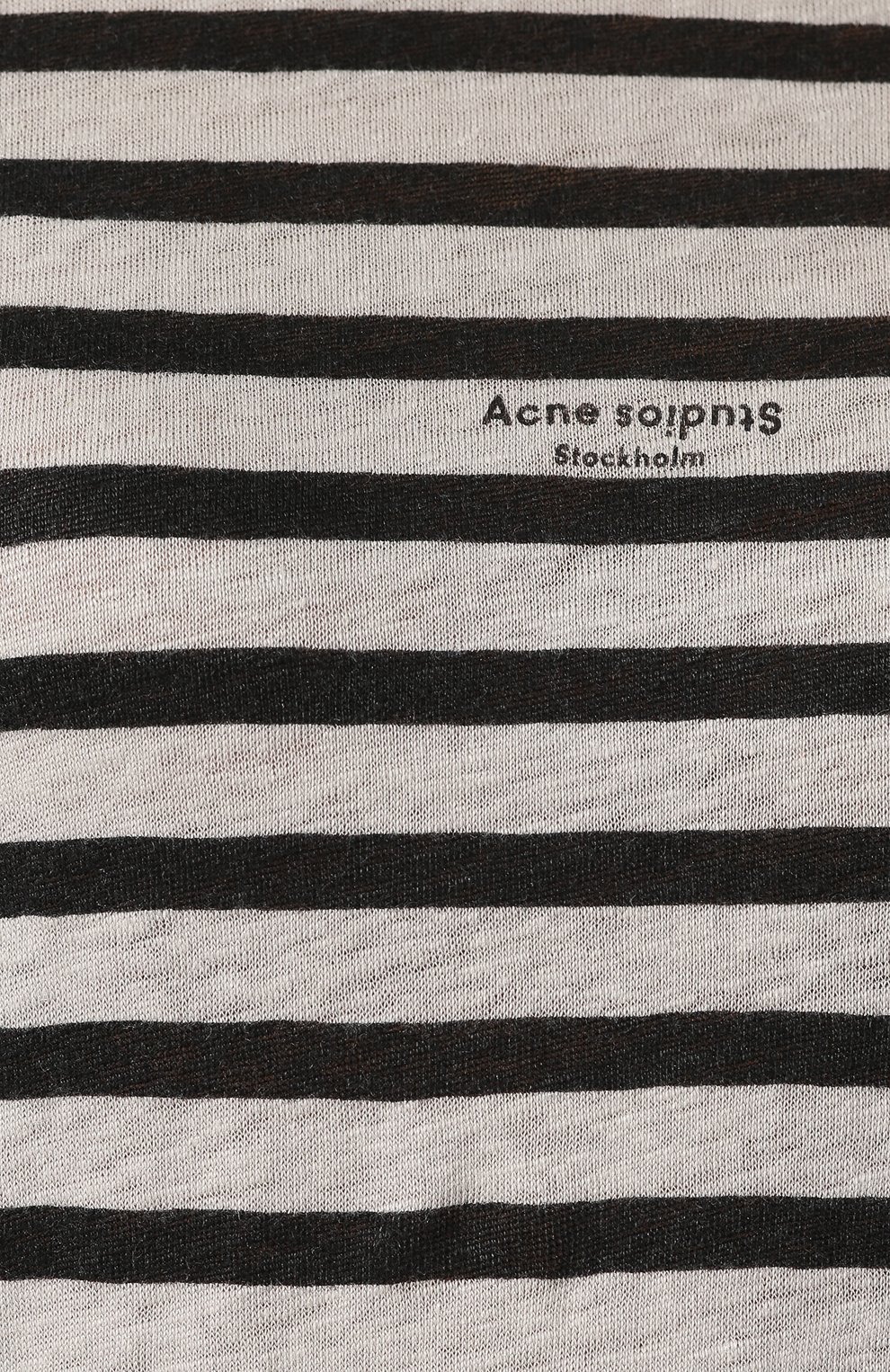 Льняная футболка ACNE STUDIOS, арт. AL0011, фото 5