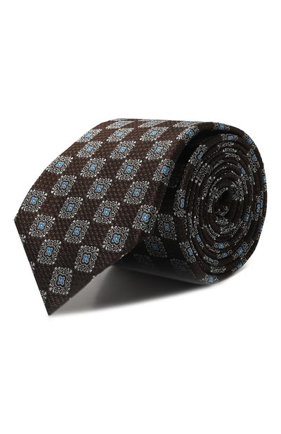 Мужской шелковый галстук CANALI, арт. 18/HJ03993
