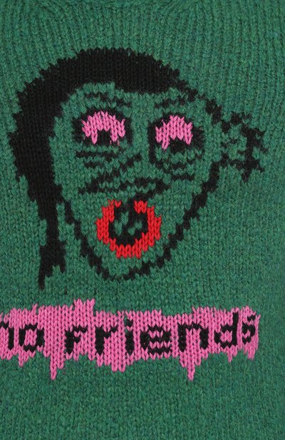 Свитер DIESEL зеленого цвета по цене 22700 руб., арт. 00SYN5/0AAWZ, фото 5 Свитер DIESEL, арт. 00SYN5/0AAWZ, фото 5